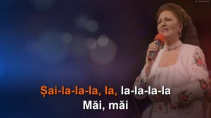 Irina Loghin: "Azi în sat e nuntă mare"