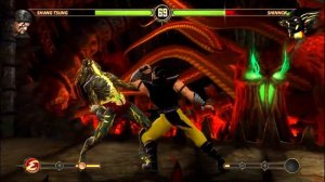 Mortal Kombat 9 - SHANG TSUNG MK3 MOD - NEW Medium Tag Ladder Gameplay