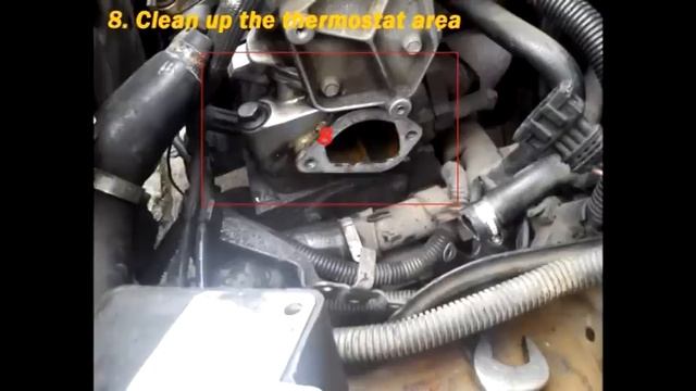 Thermostat replacement Fiat Punto 1.6 90 Bertone 1995 Cabrio смотреть онлайн