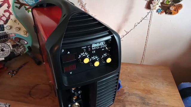 BlackLine Mig 200 migwelder unboxing.. смотреть онлайн
