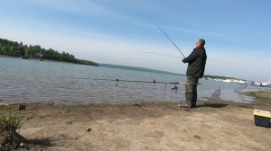 Иркутское ВДХР / залив Щучий / открытие сезона жидкой воды / фидер / лещ / сорога