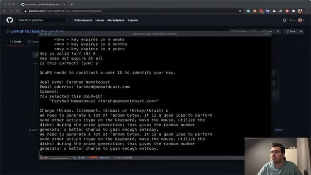Let's talk signing our GIT commits with GPG смотреть онлайн