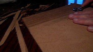 Шерфование толстой кожи педикюрным станком.