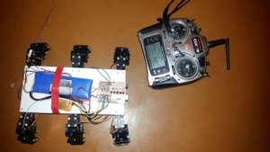 Попробовал построить гексапод на Arduino UNO - 2.