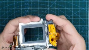 Repair/fix Sony shutter curtain stuck instead of replace it | Teardown | Disassemble | Assemble