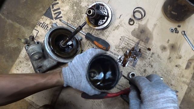 Зил Ассенизатор. Замена масла двигателя.