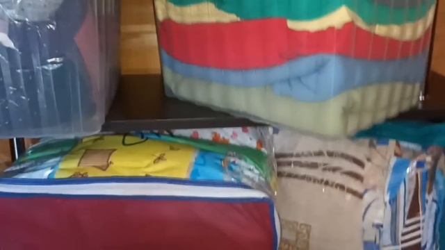 Моё рабочее место/Шью постельное белье/Хранение лоскутов в контейнерах и коробках. смотреть онлайн