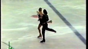 Irina Lobacheva & Ilia Averbukh RUS - 2001 Russian Figure Skating Nationals Compulsory Dance 2