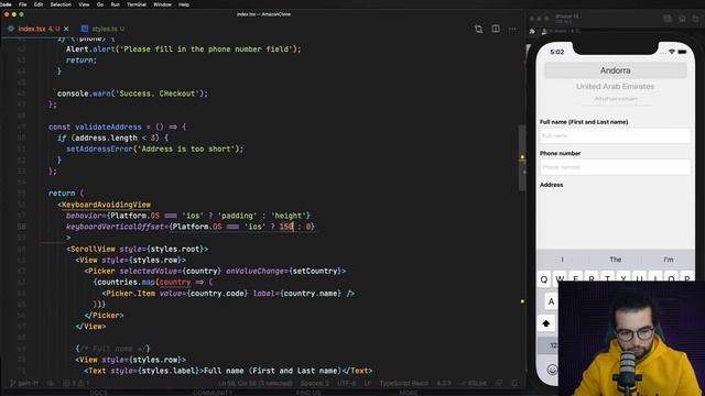 Build an eCommerce App in React Native p.2 ( Tutorial by ex-Amazon SDE ) смотреть онлайн