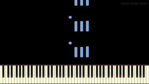 C418 - Mice On Venus (from Minecraft) - Piano Tutorial