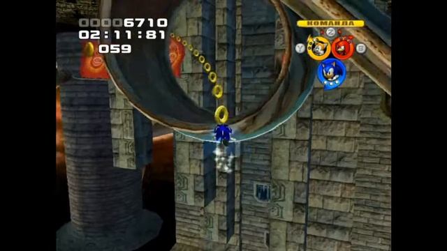 быстрое прохождения игры "Sonic Heroes" из команды"Соника"