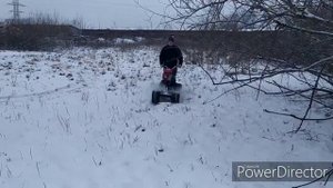 Гусеничный модуль для мотоплуга каскад Нева.