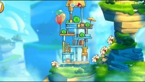 Angry birds 2 - level 1