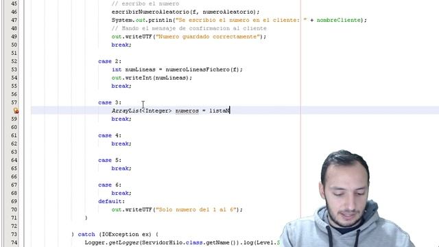 Ejercicios Java - Sockets #9 - Devolviendo un ArrayList a un cliente desde el servidor смотреть онлайн