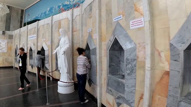Поездка в Кисловодск часть 4. Едем в Ессентуки. Курортный парк Баня Николая 2 Ессентуки 4, 17