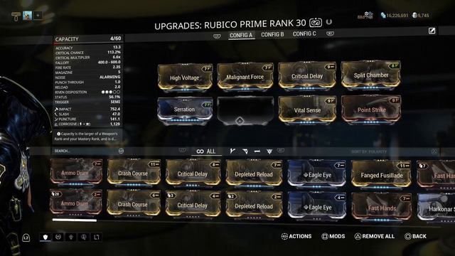 Warframe Builds: Rubico Prime (0 Forma) смотреть онлайн