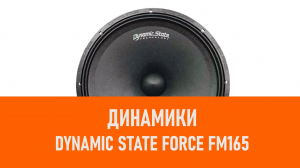 Распаковка динамиков Dynamic State FORCE FM165