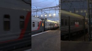? Отправление ЭП2К с пассажирским поездом №089А Санкт-Петербург - Волгоград с Московского вокзала.
