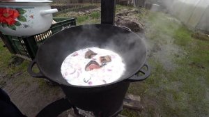 Налим в сметане. Простой и очень вкусный рецепт!