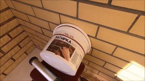 Декоративный Облицовочный Кирпич на Балконе | Затирка Широких Швов Своими Руками