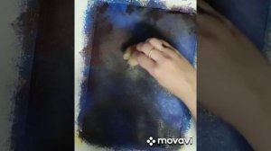 Космос вселенная рисуем с детьми акрилом painting with children acrylic paints universe