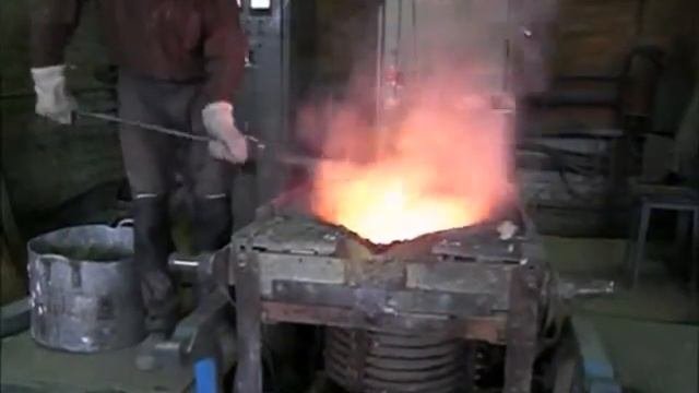 Переработка бронзоплавильного шлака