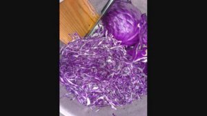 Заготовки на зиму Рецепт №4: Маринованная краснокочанная капуста