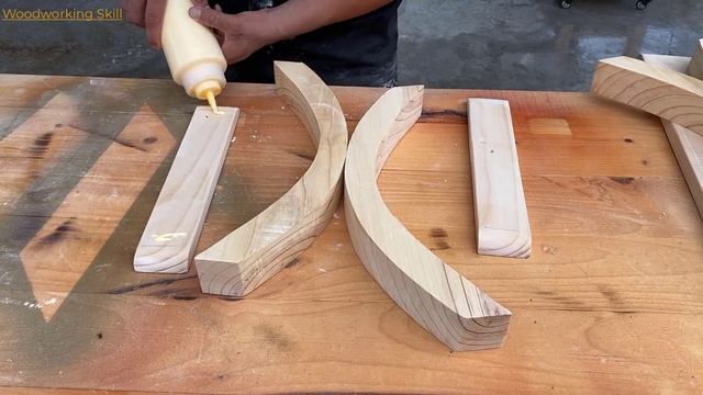 Build A Table From Scraps Of Wood // Simple Woodworking Ideas For Sunday- Step by Step Guide смотреть онлайн