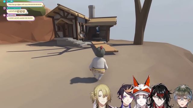 Real Luxiem Collab (Luxiem Fall Flat but I am flat and I have no booba) - Luca Kaneshiro