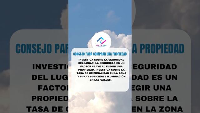 Tip para comprar una Propiedad