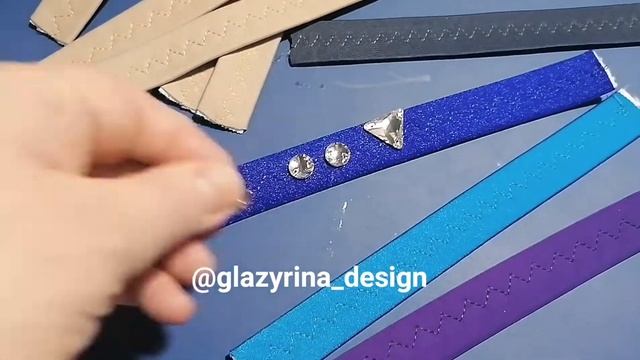 #1 Браслеты из ткани и страз. Украшение из страз для восточного танца Belly dance jewelry.