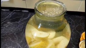 Закатываем грушево-апельсиновый компот на зиму!!!