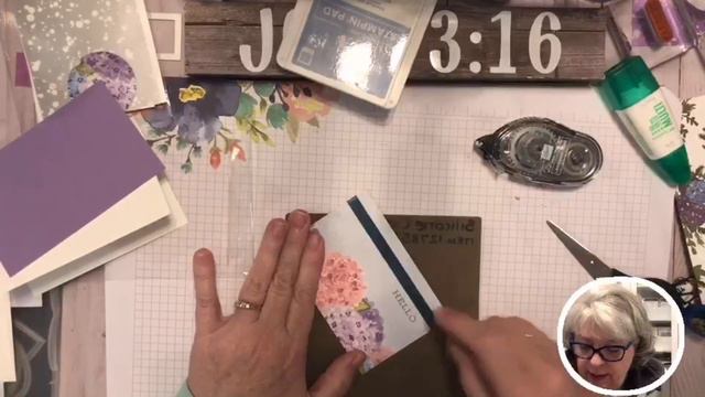 Stampin' Up Hydrangea Hill and mini Paper Pumpkin boxes смотреть онлайн