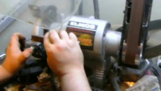 ELMOS BGS 600DL заточной станок со шлифлентой смотреть онлайн