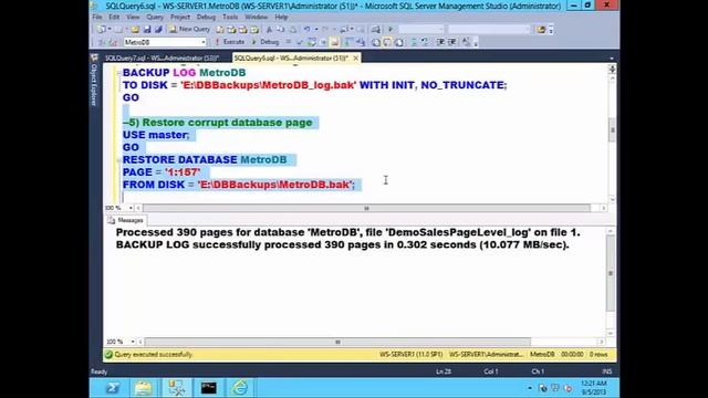 SQL Server Database Recovery Techniques 132