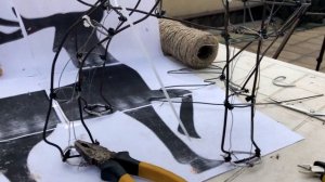 DIY САДОВЫЙ ОЛЕНЬ СВОИМИ РУКАМИ || ОБЪЕМНЫЙ ОЛЕНЬ ИЗ ПРОВОЛОКИ || GARDEN DEER OWN HANDS