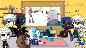 Undertale react to dusttale stronger than you
