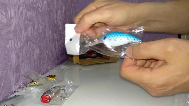 #Распаковка с Али Экспресс;#поппер;#воблер;#снасти. смотреть онлайн