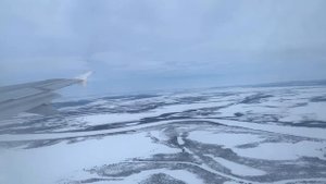 Посадка в аэропорту Салехард, поездка на День Оленевода 2022.