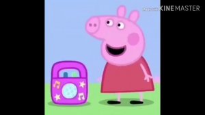 Auto blu peppa pig