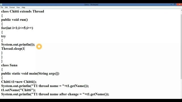 Program to Implement Thread Methods | Thread Methods in java | Java Programming | in Telugu смотреть онлайн