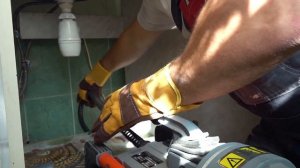 Прочистка канализации машинкой Ridgid K-60 . Сантехник Ростов-на-дону. Как прочистить канализацию