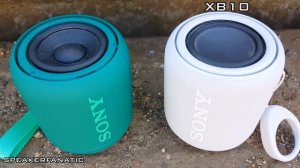 Sony SRS-XB12 vs SRS-XB10 Extreme Bass Test Without Grill