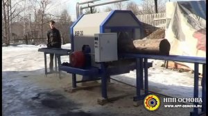 Брусующий станок Стилет БСП проходного типа (брусовал) ЧАСТЬ 2