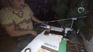 Самодельный станок, для заточки ножей