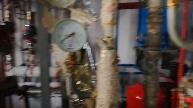 Химическая промывка напольных газовых котлов RIELLO производства Италия, реагентом Антиржавин. смотреть онлайн