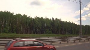 Поездка на пригородном автобусе 365 из Москвы в Чехов