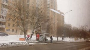 857 маршрут автобуса. 15.01.2022 год. Москва.