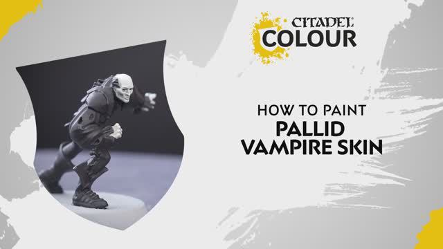 Warhammer 40000 - How to paint - Pallid Vampire Skin _ Intermediate _ Warhammer