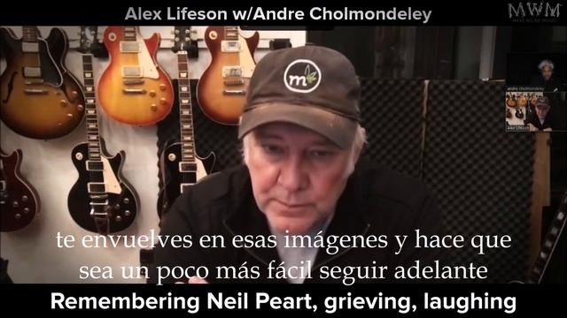 ALEX LIFESON HABLA DE LA MUERTE DE NEIL PEART (Subtitulado en Español) смотреть онлайн